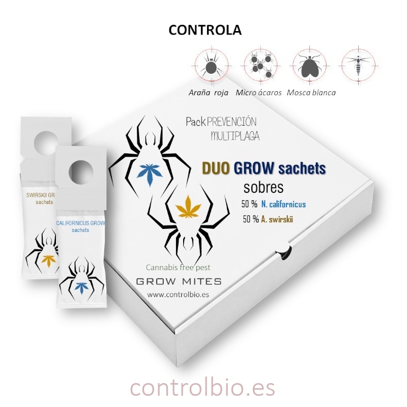 DUO GROW ARAÑA ROJA Prevención (sobres combinados)