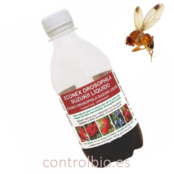 Atrayente drosophila suzukii líquido