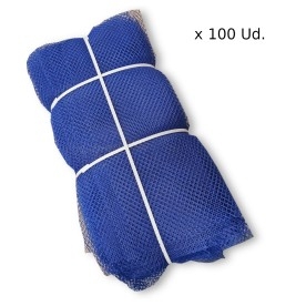 PROTECTOR Malla plástico azul x 100 ud
