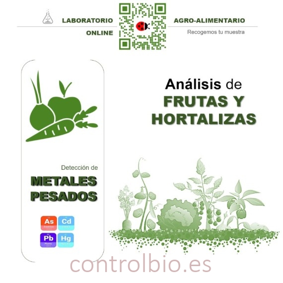 DETECCIÓN DE METALES PESADOS EN FRUTAS Y HORTALIZAS