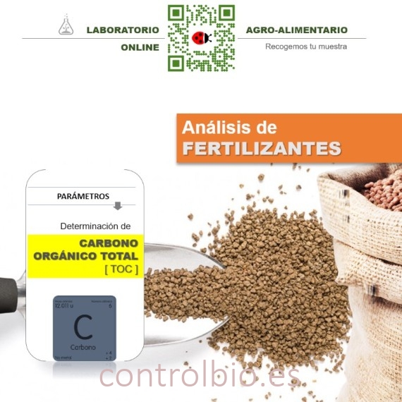 Análisis de Carbono Orgánico Total (COT) en Fertilizantes