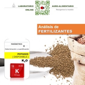Análisis de Potasio (K2O) en Fertilizantes