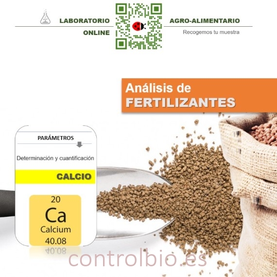 Análisis de Calcio en Fertilizantes