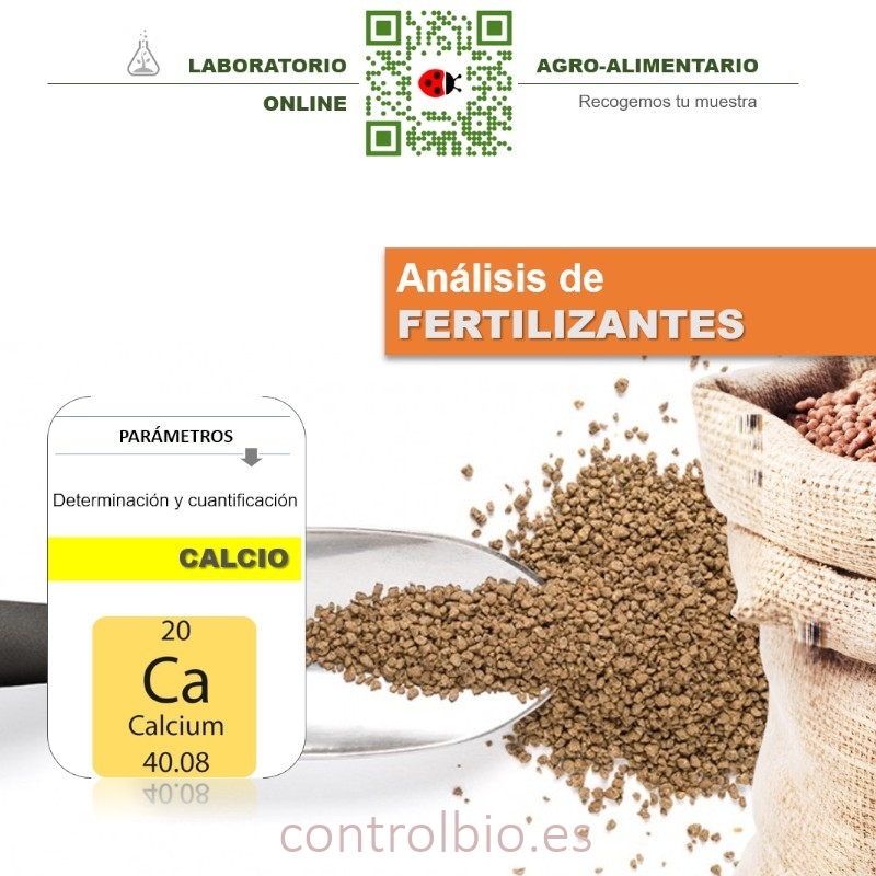 Análisis de Calcio en Fertilizantes