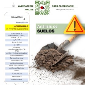 DETECCIÓN DE HORMONAS Y FITORREGULADORES EN SUELO