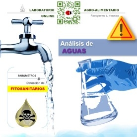 DETECCIÓN DE RESIDUOS FITOSANITARIOS EN AGUA