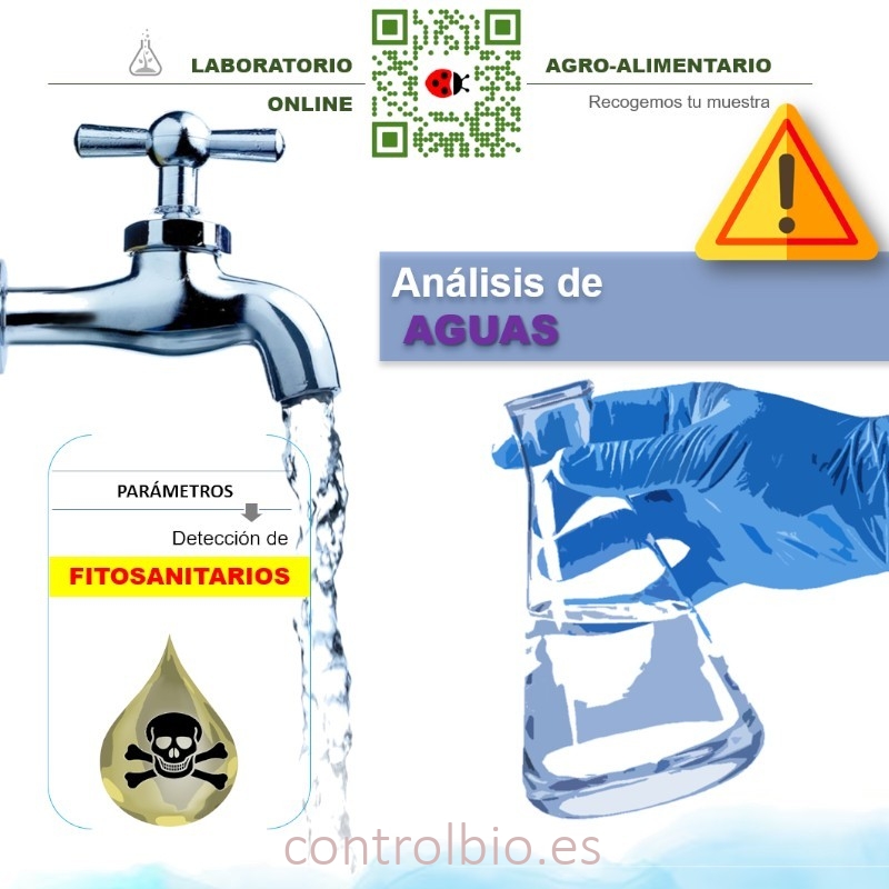DETECCIÓN DE RESIDUOS FITOSANITARIOS EN AGUA