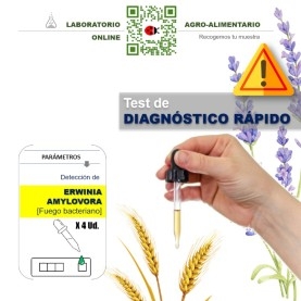 TEST Erwinia Amylovora 4 Ud Fuego bacteriano