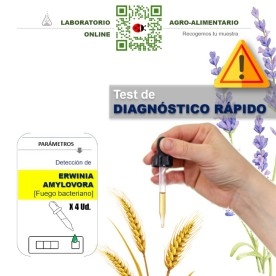TEST Erwinia Amylovora 4 Ud Fuego bacteriano