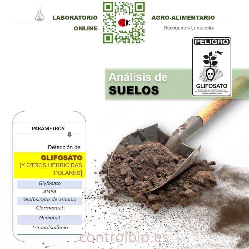 DETECCIÓN DE GLIFOSATO Y OTROS HERBICIDAS POLARES EN SUELO