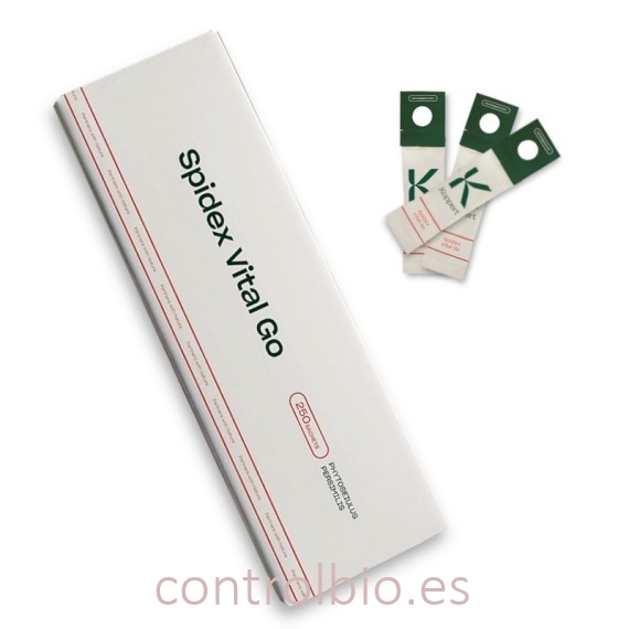 SPIDEX  VITAL GO 250 sobres x 100 individuos curativo araña roja