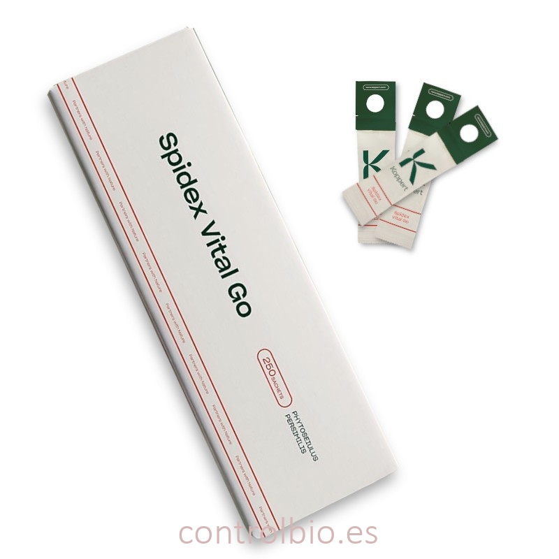 SPIDEX  VITAL GO 250 sobres x 100 individuos curativo araña roja