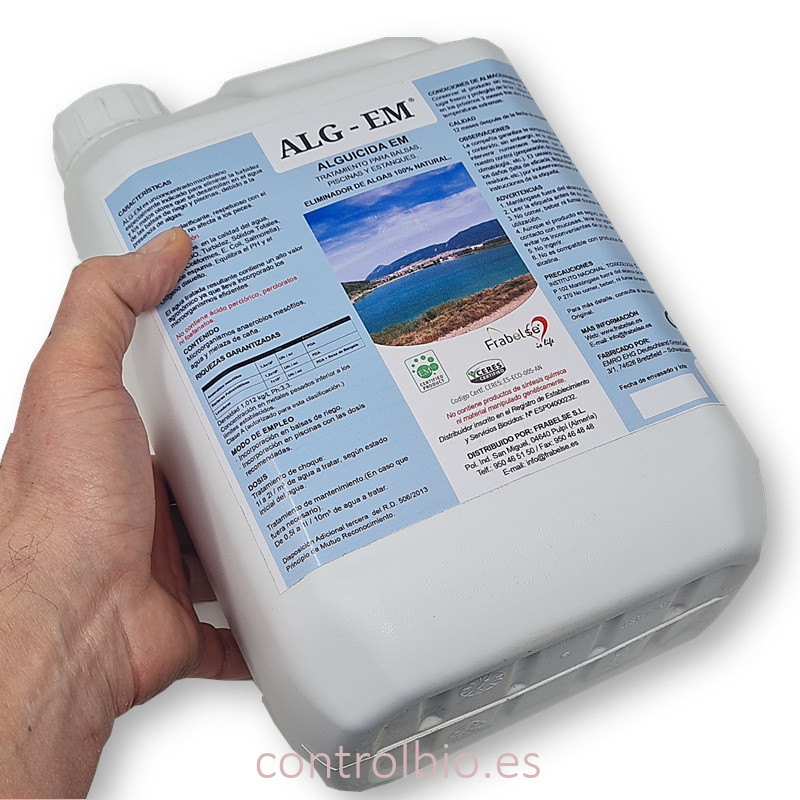 ALG-EM alguicida ecológico 20L