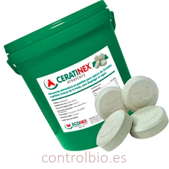 CERATINEX® ATRAYENTE  para moscas de la fruta en pastillas  0,25 KG