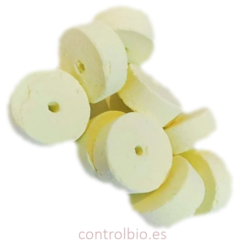 PASTILLA DE AZUFRE PARA BARRIL