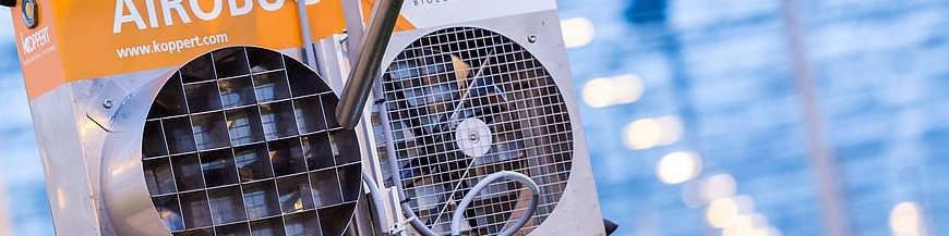 Dispersión de fauna auxiliar, ventiladores