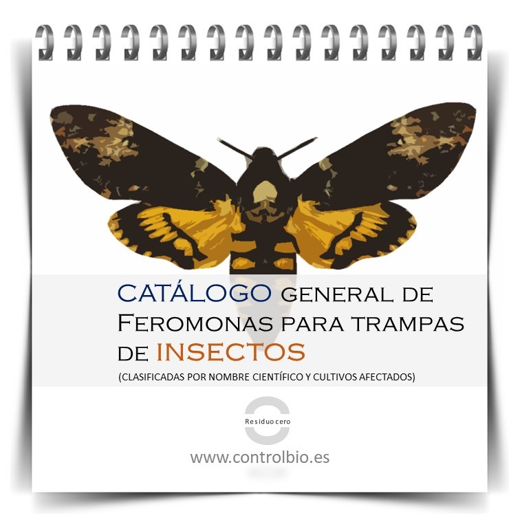 Catálogo de feromonas para trampas de insectos